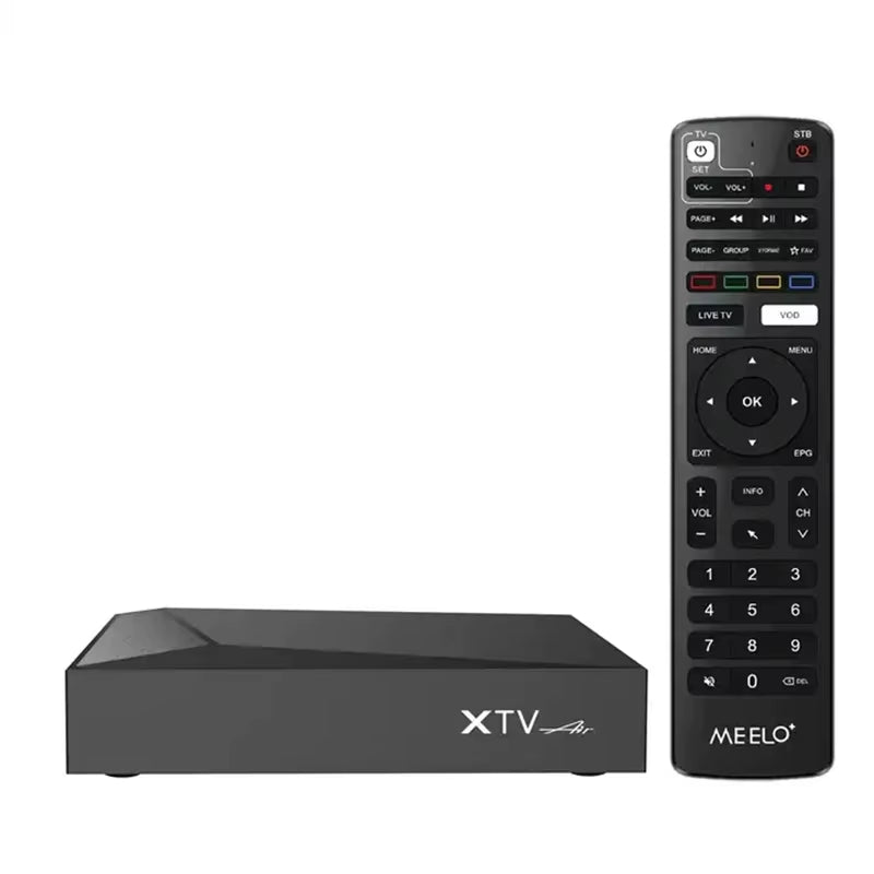 20Pcs Lot XTV AIR Meelo+ Android 11.0 Smartest Tv Box HD2.1 BT Amlogic S905W2 HDR+ Ethernet 100M AV1 H.265 4K UHD Media Player