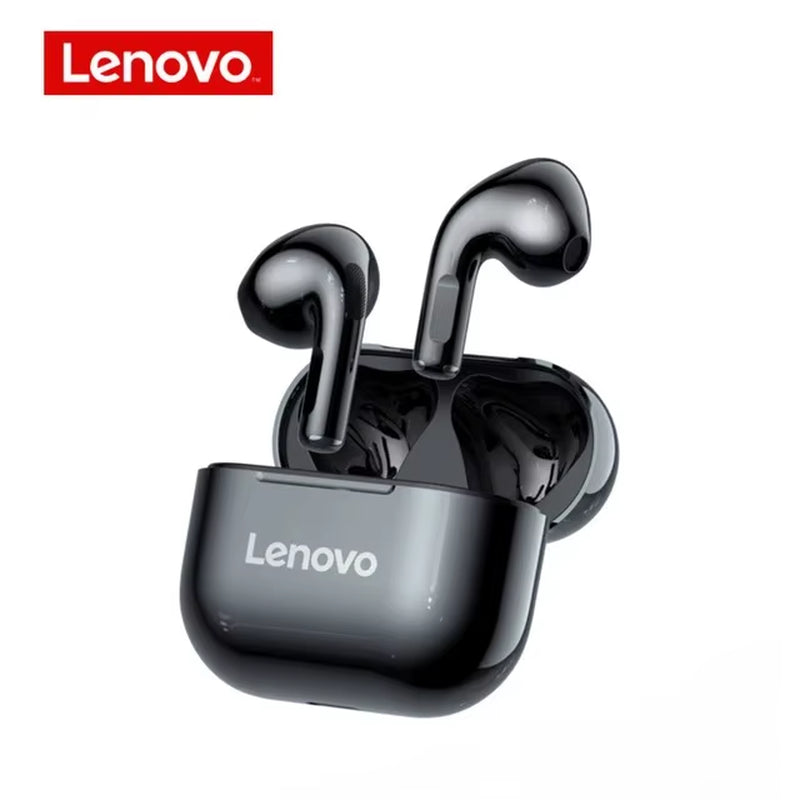 New LP40 NEW Bluetooth V5.0 Earphones Anti-Sweat Lightweight Headphones Compatible with Smart Phone Laptop Computer Earbuds