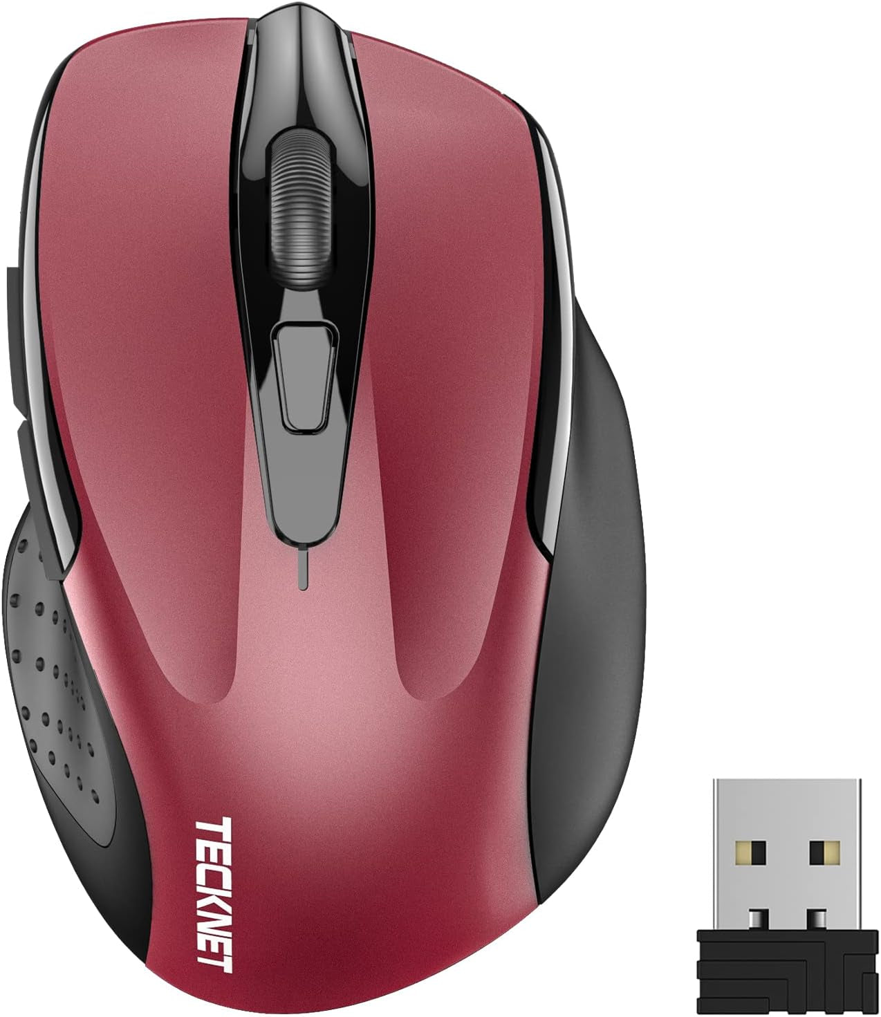 TECKNET Pro Wireless Mouse, 4000 DPI, 2.4G Ergonomic Optical Mouse, Computer Mou
