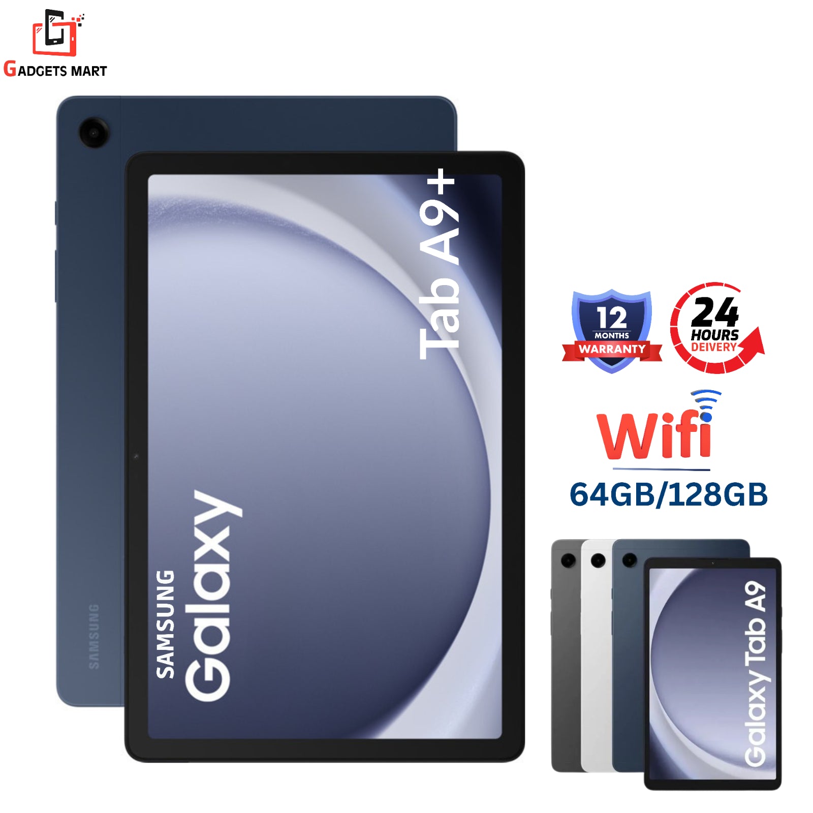 Samsung Galaxy Tab A9+ plus 11"Inch Wifi 64GB/128GB Brand New Sealed - All Color