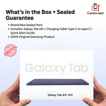 Samsung Galaxy Tab A9+ plus 11"Inch Wifi 64GB/128GB Brand New Sealed - All Color