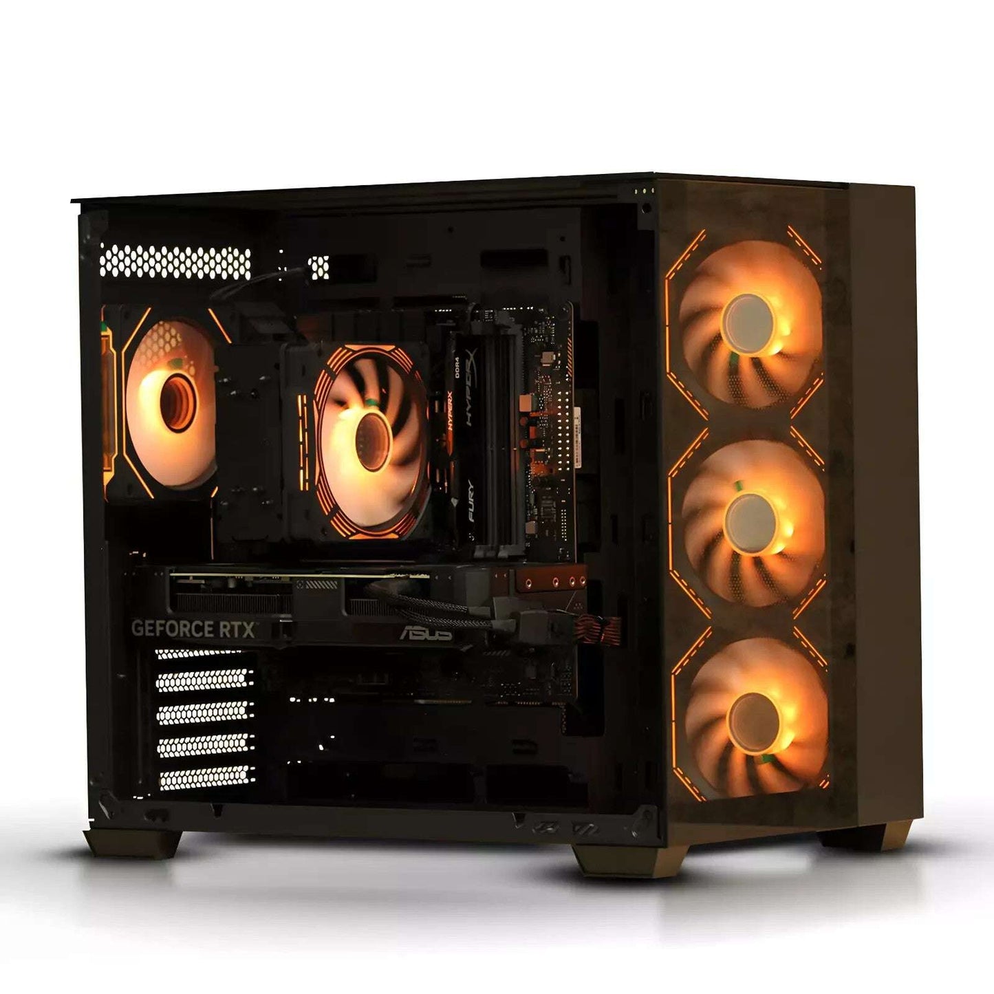 Fast Gaming PC AMD Ryzen 7 5700X , 2TB SSD , 64GB RAM , RTX 5070 TI , Wifi