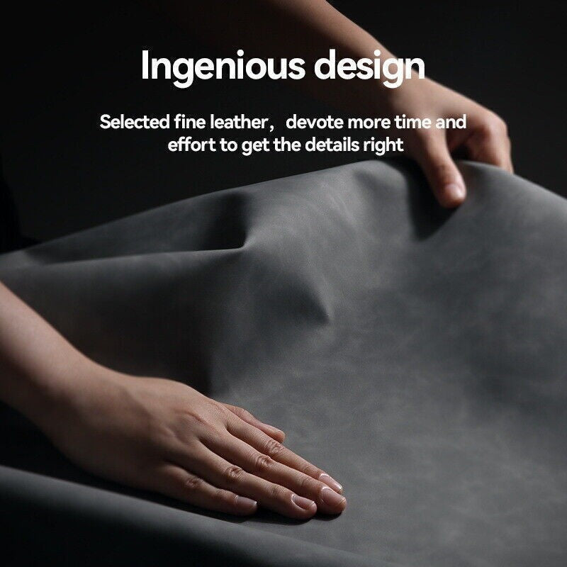 For Iphone 17 16 15 14 13 Pro Max Shockproof Magnetic Leather Black Case Cover