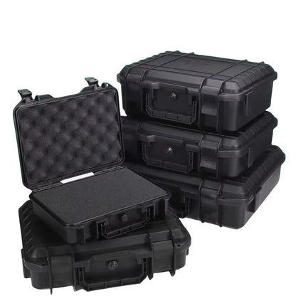 1Pc Waterproof Hard Carry Case Bag Tool Case with Pre-Cut Sponge Storage Box Safety Protector Organizer Hardware Toolbox