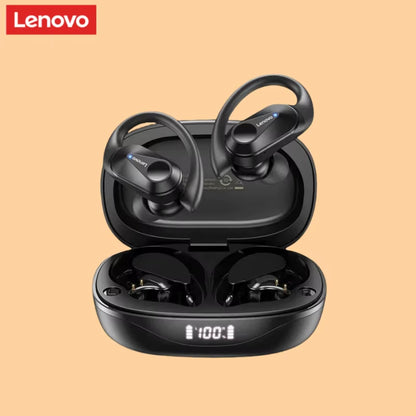 LP75 Sports Wireless Earphones with Mics,Button Control, LED Power Display,Hifi Stereo Sound Bluetooth 5.3 TWS Headphones