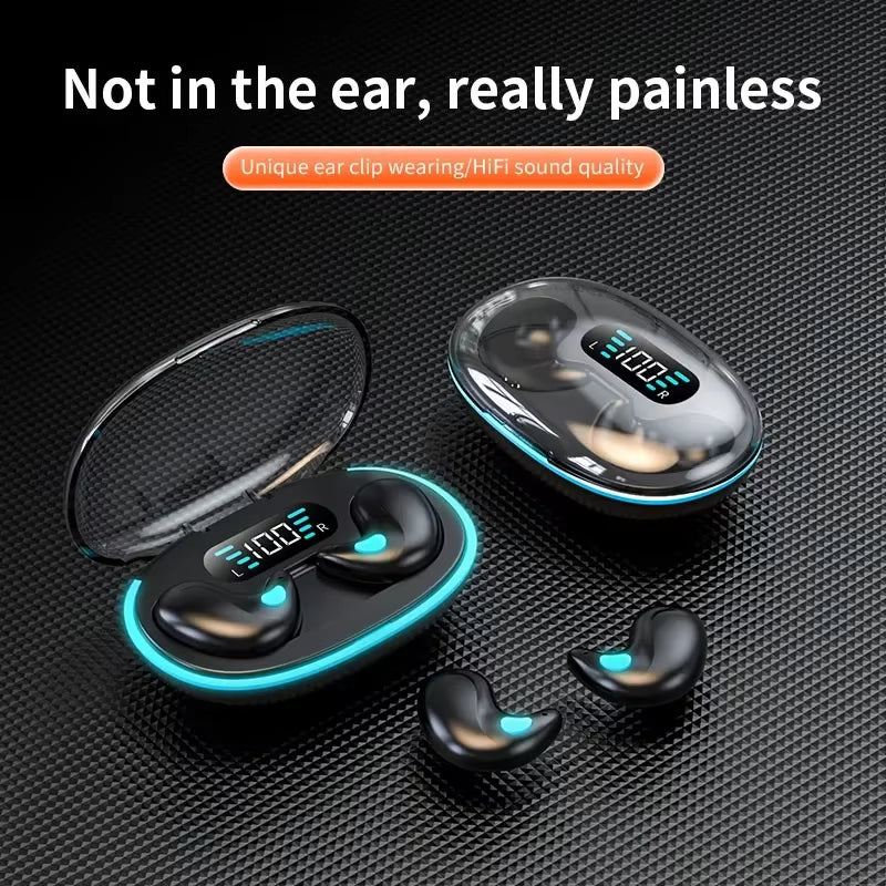 2024 New Bluetooth Wireless Headphones Earbuds Ear Hooks Bluetooth Earphones Bass Noise Reduction Earbuds Hifi Stereo Headsets