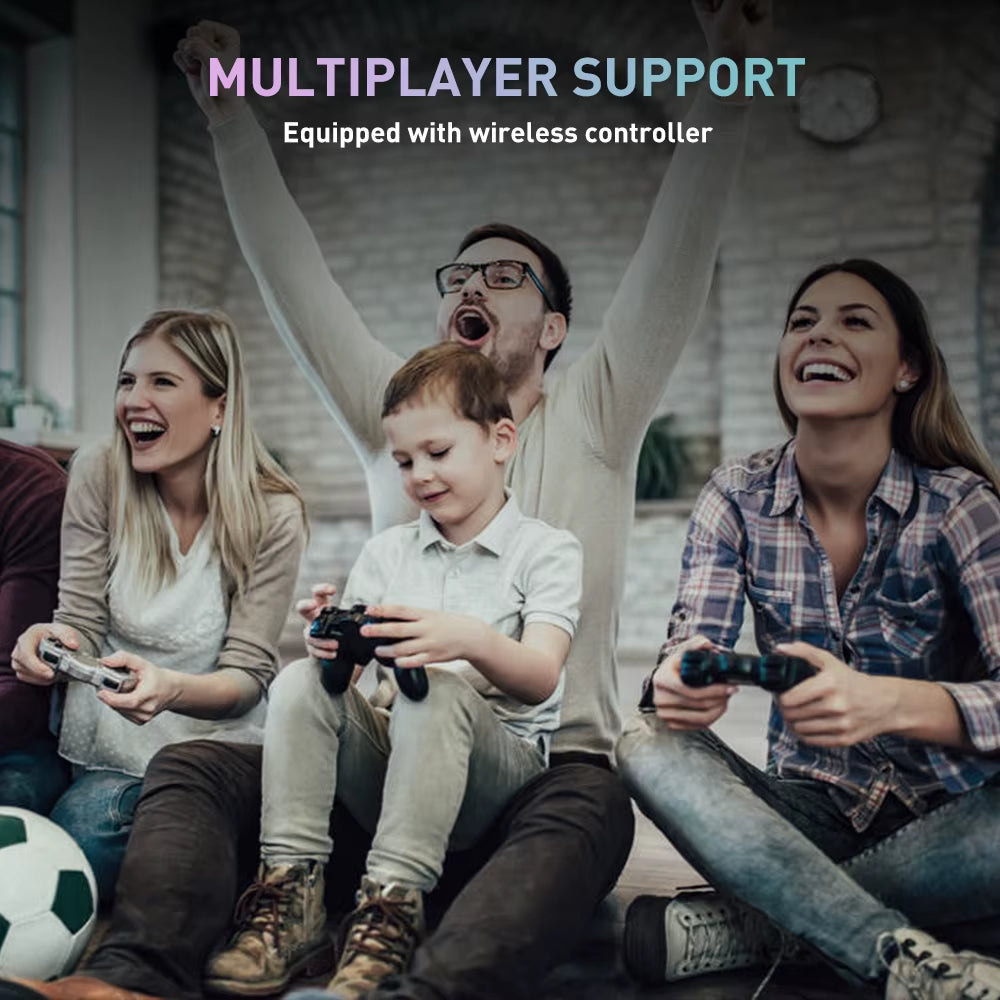 Retro Gaming Console Super Console X with 110000 Retro Games for PSP/PS1/DC/MAME Multi-Player Arcade Game Console Max to 256G