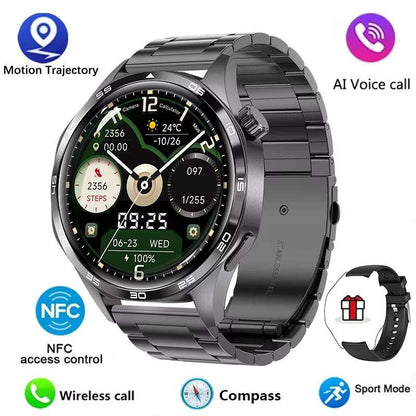 Watch 5 PRO Smart Watch Men Watch 5 AMOLED HD Screen Bluetooth Call GPS Trajectory NFC Heart Rate Compass Smartwatches 2024 New